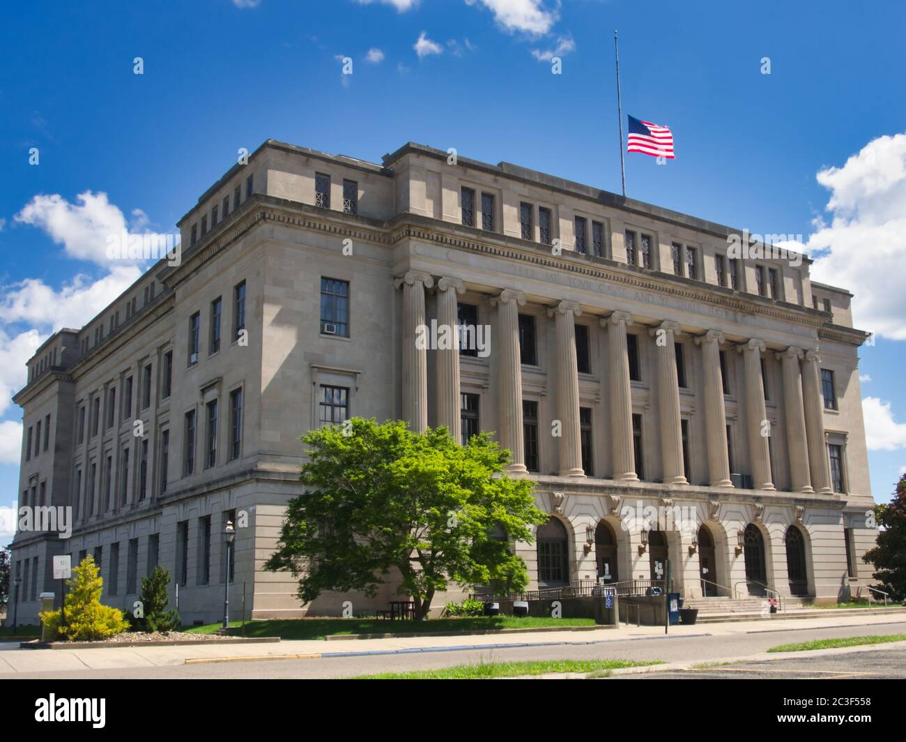 Ohio`s , Scioto County`s Second Court House in Portsmouth Ohio USA Stockfoto